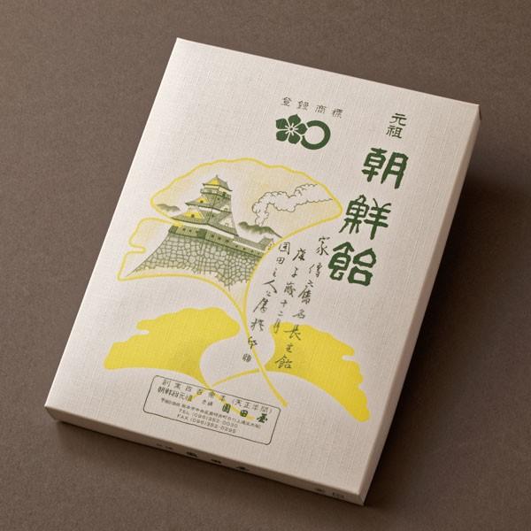 今から４００余年前「長生飴」として創製されたもので、当時の熊本藩主加藤清正公が朝鮮の役の際に持参し気候風土に変味せず、保存性がよかったことを賞賛し「朝鮮飴」と名付けた言われております。餅米と水飴、砂糖を主原料に四季の変化に応じて練り上げる一...