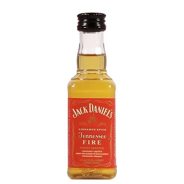 ジャックダニエル テネシー ファイヤ ミニチュア 35度 50ml【並行輸入