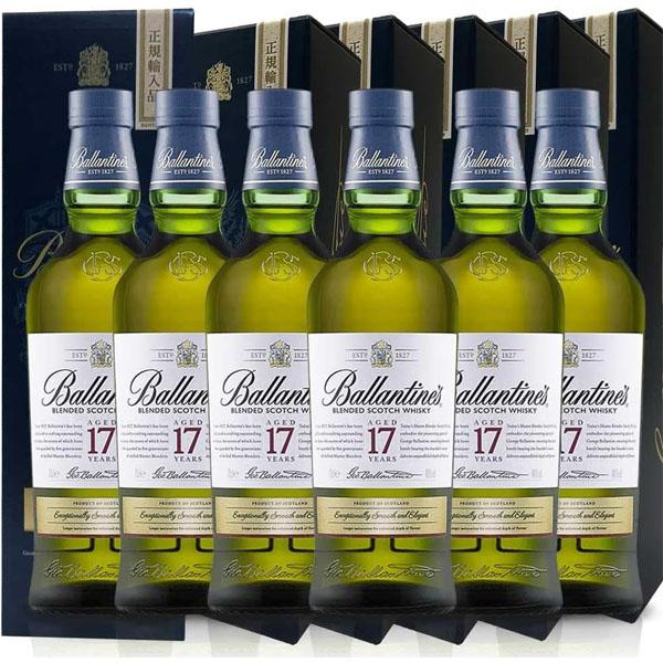 バランタイン 17年 40度 700ml 6本セット【正規品】