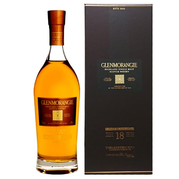 グレンモーレンジ (GLENMORANGIE)１８年 シングルモルトウィスキー 神秘的な味わいとエレガントな香りが漂う18年熟成のシングルモルト