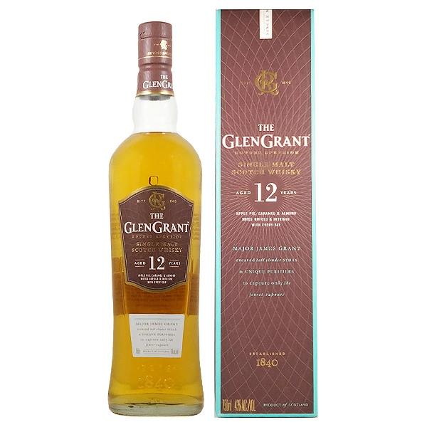 グレングラント 12年 シングル モルト スコッチ ウイスキー 43度 750ml【並行輸入品】