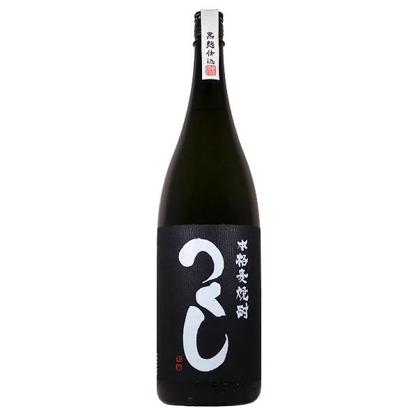 麦焼酎 つくし 黒ラベル 25度 1800ml【西吉田酒造株式会社 福岡県】