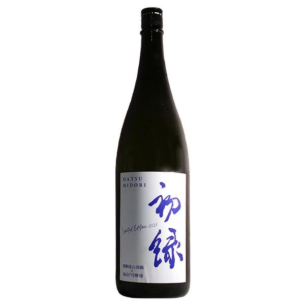 【要冷蔵】日本酒 ［限定］初緑 飛騨産山田錦×7号酵母 純米大吟醸 無濾過生原酒 1800ml【奥飛騨酒造株式会社 岐阜県】