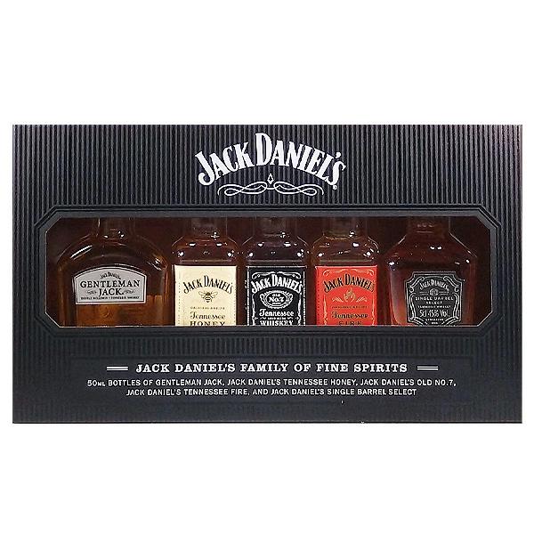 ジャックダニエル ファミリー オブ ファイン ミニチュアセット 50ml×5本【並行輸入品】