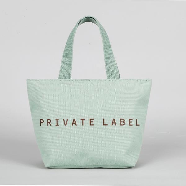エース PRIVATE LABEL カジュアルランチトート ミントグリーン
