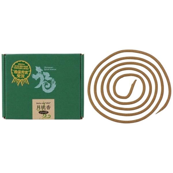 月桃の葉の粉末を60%以上練り込みました。南国の野趣溢れる素朴で自然な薫りをお楽しみください。燻煙マット付き。【使用方法】渦巻香は2巻が組み合わさっていますので、1巻ずつに離してから使用して下さい。（渦の中心部を両手の親指と人差し指で挟み持...