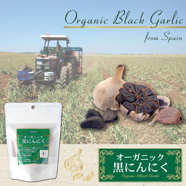 「スペインの黒にんにく」が増量リニューアル！にんにくはスペイン産スプリングバイオレット種を使用。アリシンの含有量が多いため(ホワイト種の約2倍)、コクと香りの強さが特徴です。長期間の熟成により、にんにく特有の香りも和らぎ、ドライフルーツのよ...