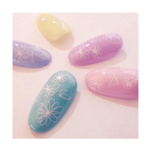 Amaily アメイリー ネイルシール No 1 4 モダンなお花 白 Buyee Buyee Japanese Proxy Service Buy From Japan Bot Online