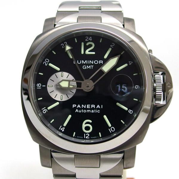 パネライ ルミノール GMT PAM00161 国内正規品 黒文字盤 SS×チタン 