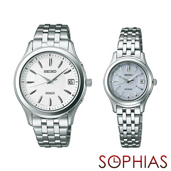 セイコー ドルチェ&エクセリーヌ ペア ソーラー電波 SWCW150