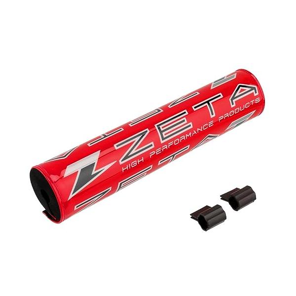 ジータレーシング(ZETA RACING) COMPバーパッド スタンダード (254mm) レッド 簡単取付け 怪我リスク軽減 ダートフリーク Di
