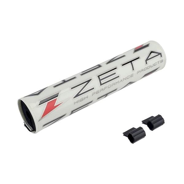 ジータレーシング(ZETA RACING) COMPバーパッド スタンダード (254mm) ホワイト 簡単取付け 怪我リスク軽減 ダートフリーク D