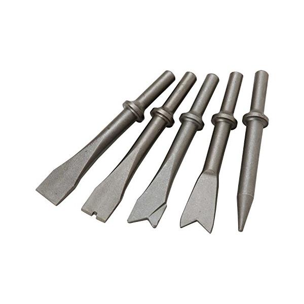 SK11 エアーハンマー用チゼルキット 5PCS 125mm
