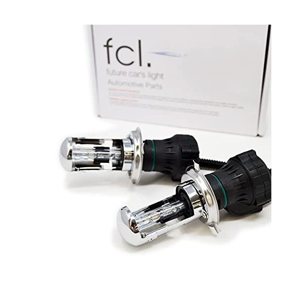 fcl.(エフシーエル) 35W/55W H4Hi/Lo HIDバルブ 6000K ホワイト : sopo