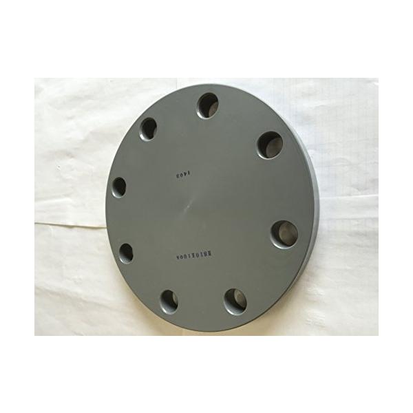 HSバルブ U-PVC HSフランジ 10K ふたフランジ 接続口径 80A 型式10KフタF80
