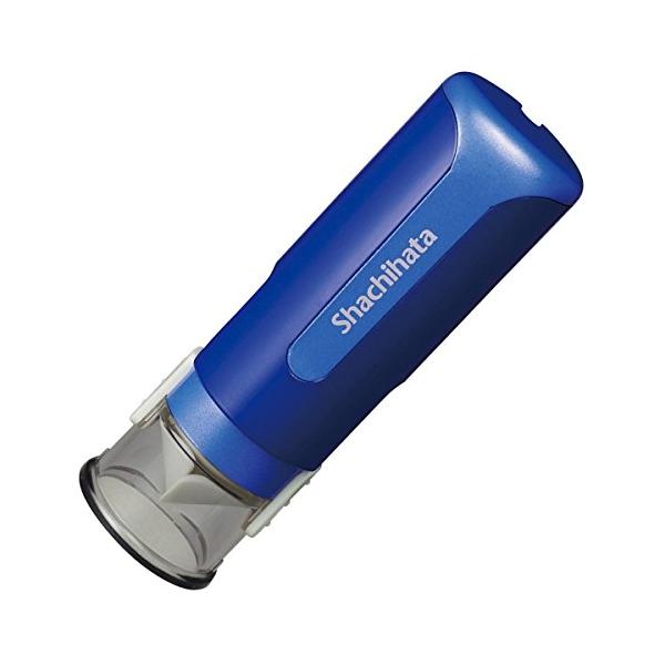 シャチハタ 印鑑 ハンコ キャップレス9N メールオーダー式 XL-CLN1/MO ブルー