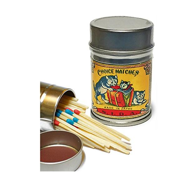 他サイト： レトロラベル缶マッチ・猫シリーズ003の商品画像