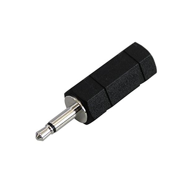 他サイト： F-FACTORY 2.5mm モノラル超ミニプラグ(メス) ー3.5mm モノラルミニプラグ(オス) 変換アダプタ PLG-N8808の商品画像