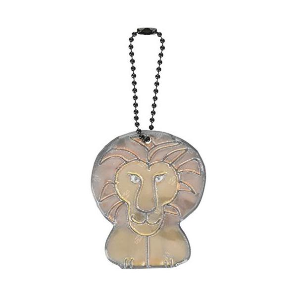 他サイト： Glimmis グリミス リサ・ラーソン ライオン 北欧 リフレクター 反射 キーホルダー 再帰性反射素材 ブラウン 1個 (x 1)の商品画像