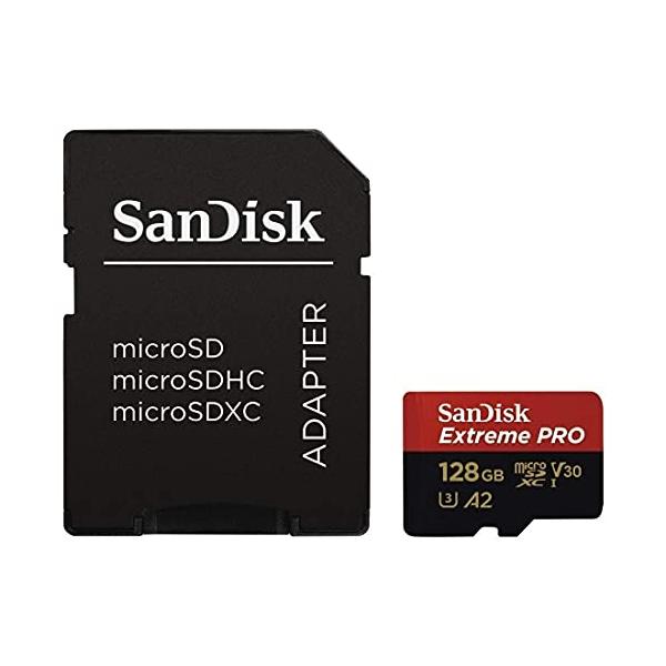SanDisk ( サンディスク ) 128GB microSD Extreme PRO microSDXC A2 SDSQXCY-128G-GN6M
