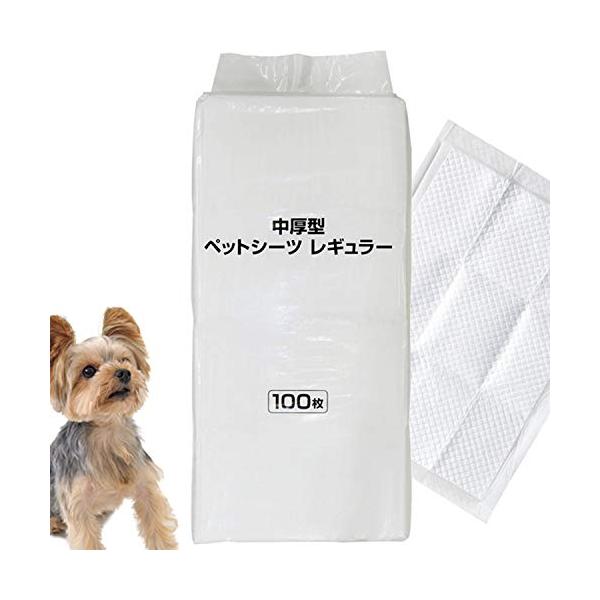 ペティオ (Petio) 中厚型 ペットシーツ レギュラー 100枚入