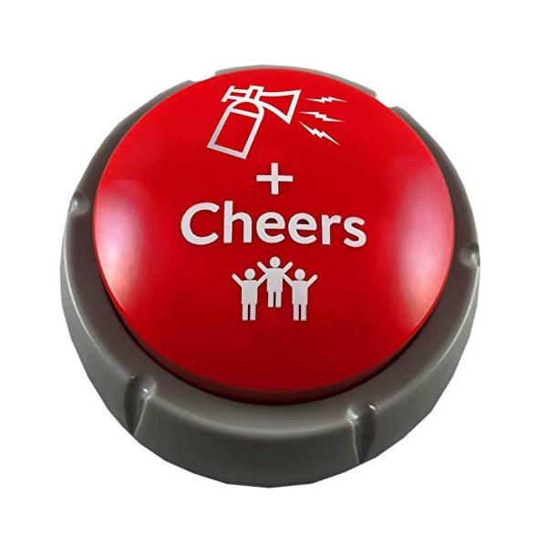 Airhorn 缶サウンドボタン 拍手と乾杯 面白い簡単ボタン ノイズメーカーブザー オフィス スポーツイベント ダンスパーティー 楽しい教室 デスク