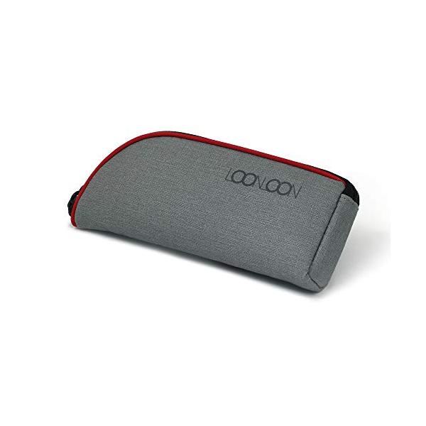 他サイト： LOONLOON 560 レイニー ペンケース グレー おしゃれ 多機能 二階建て スリム筆箱の商品画像