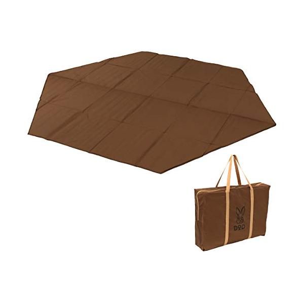 DODワンポールテントS用マット 【厚さ6mm】 MA3-769-BR DOD(ディーオーディー) ワンポールテントSキノコテント用マット