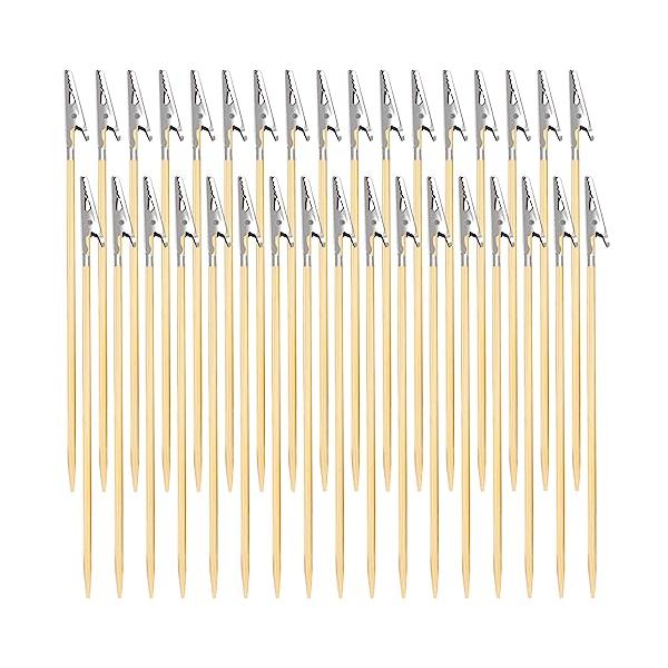 他サイト： ネコの手持ち手棒 50本入 ホビー用塗装用具 プラモデル 塗装棒 塗装ブース ペインティングクリップの商品画像