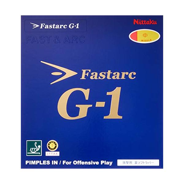他サイト： ニッタク(Nittaku) 卓球 ラバー ファスタークG-1 裏ソフト テンション レッド MAX NR8702の商品画像