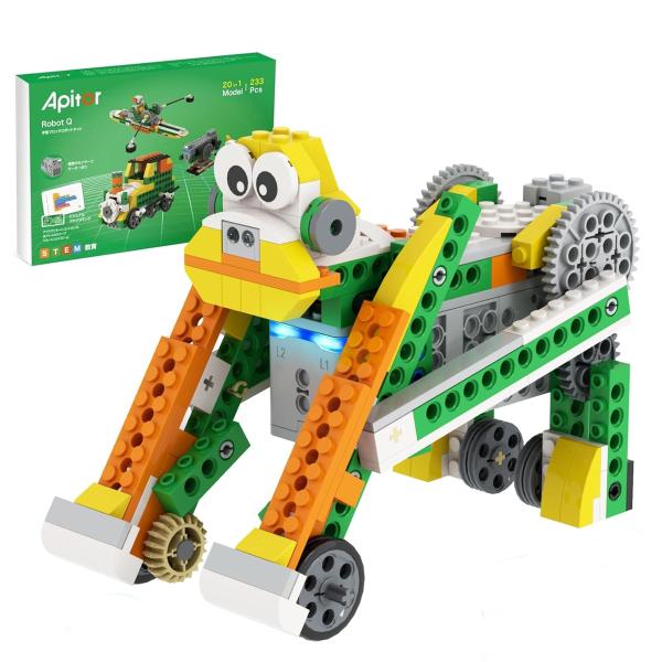 他サイト： Apitor Robot Q アピターロボット プログラミングロボットキット 20in1の商品画像