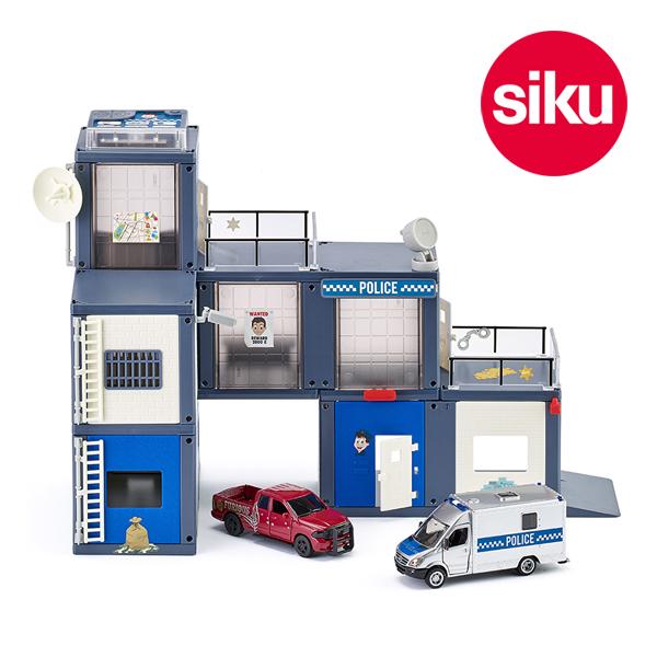 {[lh Siku WN A~jJ[ 5510 siku world WN[h x@ police station