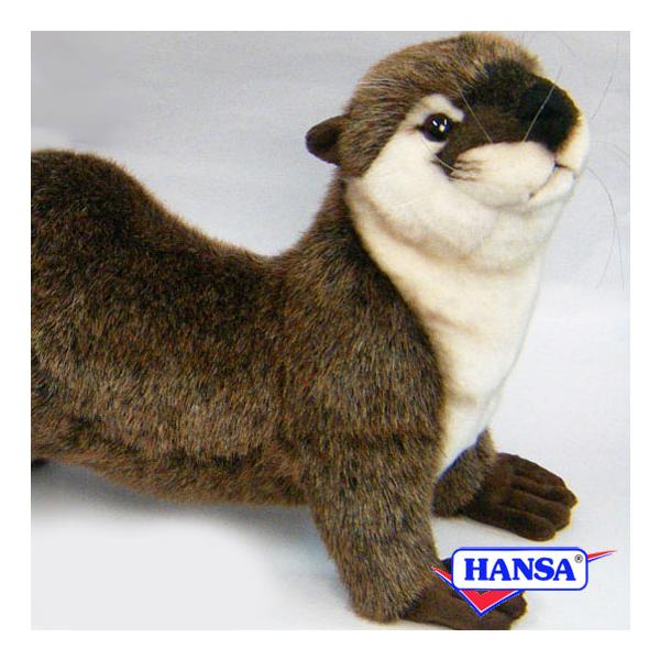 ハンサ ぬいぐるみ 3319 カワウソ かわうそ リアルアニマル 動物 獺 HANSA ハンサ ぬいぐるみ 3319 カワウソ かわうそ リアル 動物