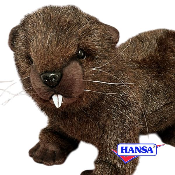 HANSA ハンサ ぬいぐるみ 4274 ビーバー リアル 動物 : ソプラノYahoo