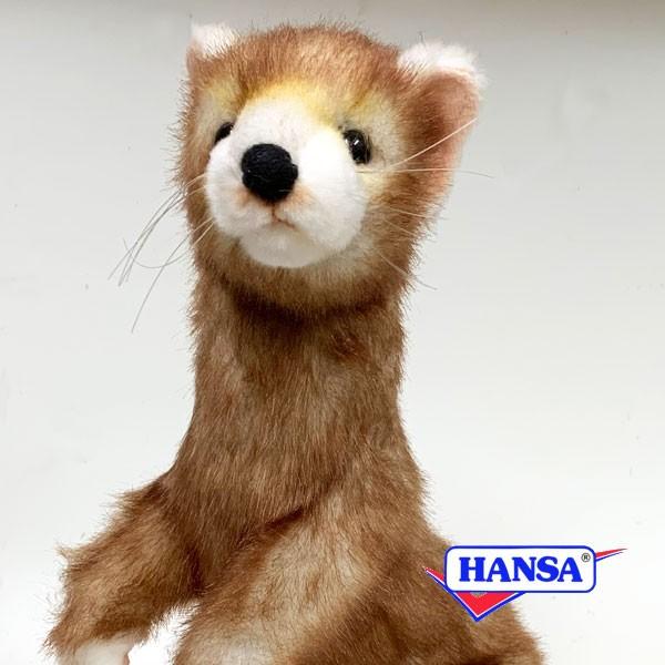 Hansa ハンサ ぬいぐるみ 5729 イタチ Japanese Ermine Ca Bh5729 ソプラノyahoo 店 通販 Yahoo ショッピング