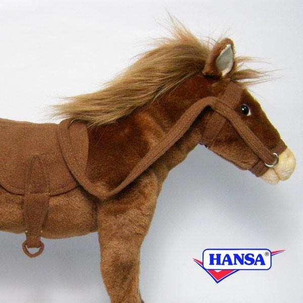 Hansa ハンサ ぬいぐるみ 5811 鞍付き馬 Horse With Saddle Ca Bh5811 ソプラノyahoo 店 通販 Yahoo ショッピング