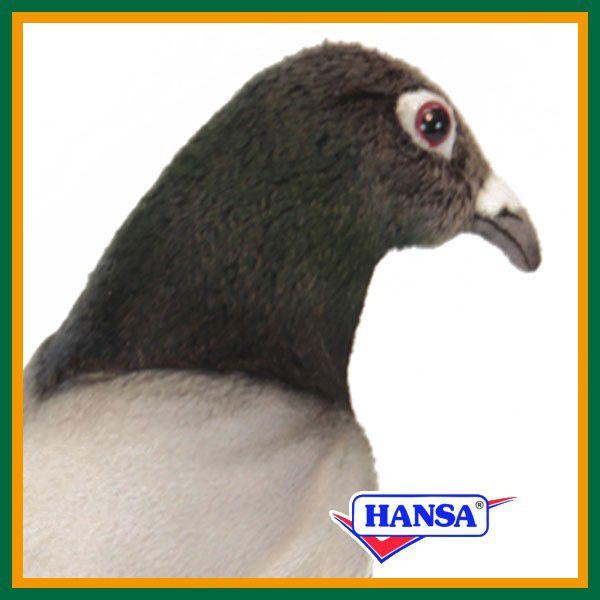 HANSA ハンサ ぬいぐるみ 6299 ハト 鳩 リアル 鳥 : ソプラノYahoo!店