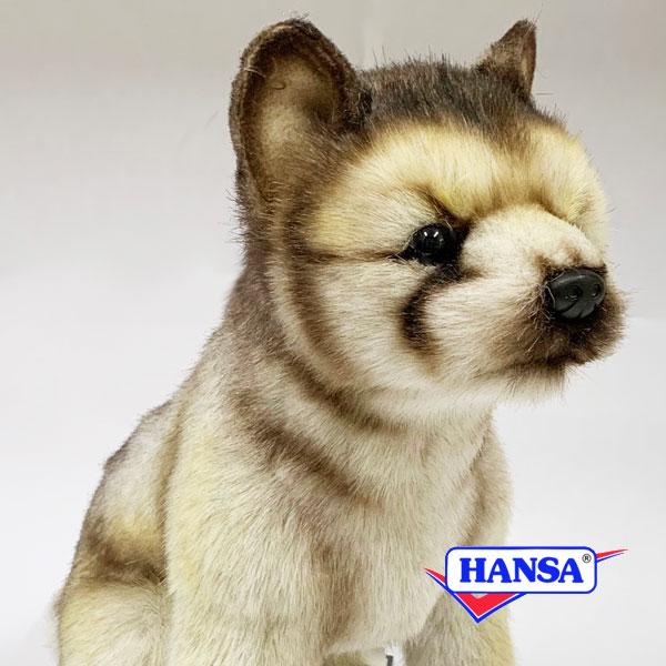 Hansa ハンサ ぬいぐるみ 6740 オオカミの仔 Wolf Sitting Ca Bh6740 ソプラノyahoo 店 通販 Yahoo ショッピング