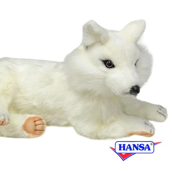 未使用 HANSA ハンサ ホッキョクギツネ ぬいぐるみ 北極狐 定価14410 未使用 HANSA ハンサ ホッキョクギツネ ぬいぐるみ 北極狐 定価