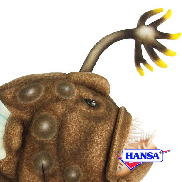 激レア⁉︎ 入手困難！ HANSA ハンサ アカブチサンショウウオ ぬいぐるみ HANSA ハンサ ぬいぐるみ 8590 チョウチンアンコウ リアル 海の生き物