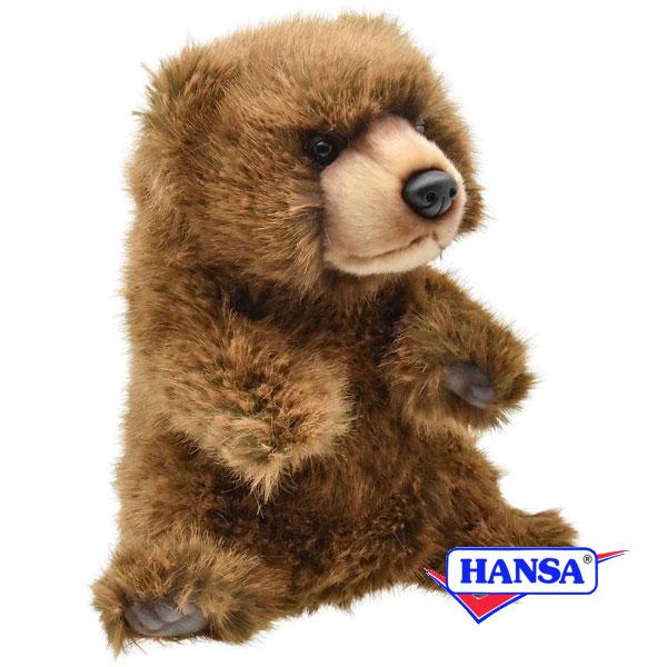 HANSA ハンサ ぬいぐるみ 8731 フェアウェイウッド用ヘッドカバー グリズリーベア ゴルフクラブヘッドカバー