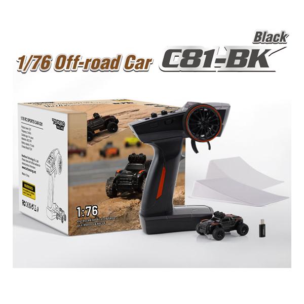 TURBO RACING ターボレーシング C81 ブラック オフロードカー