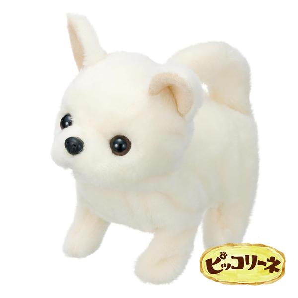 ●イワヤ製玩具 ピッコリーネ チワワは、しっぽフリフリの動きがかわいい ペット感覚で楽しめる仔犬の電動動物です。歩いて鳴いて尻尾をかわいらしく振って伏せができる、かわいいちわわ ワンちゃんの動くぬいぐるみです。トコトコ尻尾をゆらしながら前進...