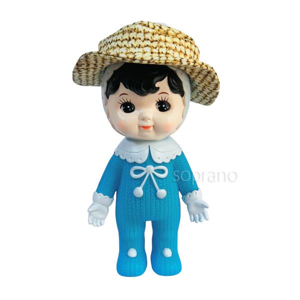 チャーミーちゃん ポンポン帽子 麦わら風帽子付 難波里奈さんコラボ 純