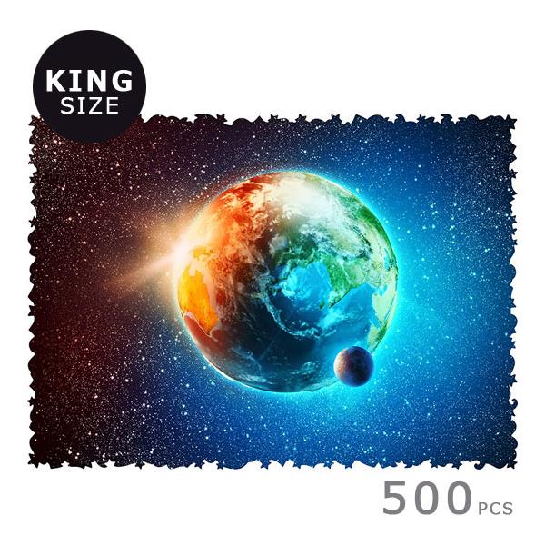 UNIDRAGON ユニドラゴン 木製パズル プラネットアース キング