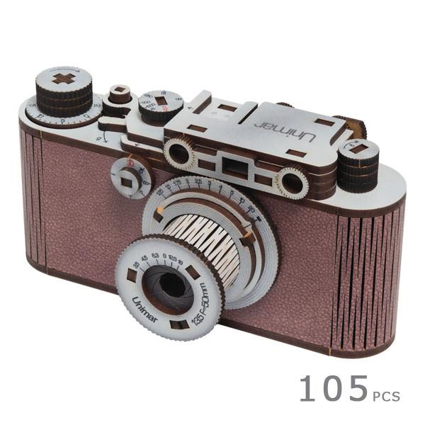 木製3Dパズル Leica I型　96374 木製3Dパズル Leica I型 96374 未使用 ライカ 模型 100周年