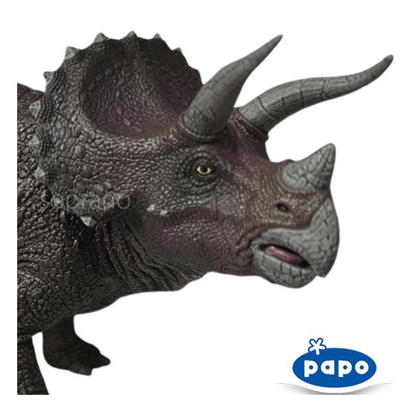 papo パポ 恐竜フィギュア 55002 トリケラトプス : ソプラノ