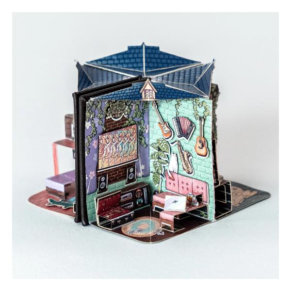 最終価格❣ドールハウス　ハンドメイド1/12　NO.79 最終価格❣ドールハウス ハンドメイド1/12 NO.79