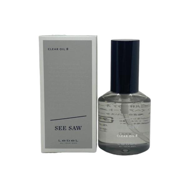 SEE/SAW クリアオイルシャープ ♯ ヘアトリートメント 80ml シーソー ルベル LEBEL サロン専売品