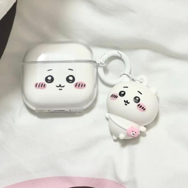 ちいかわ イヤホンケース Airpods4おかしい 漫画ケース エアーポッズケース 対応 AirPods 1/ 2/ 3/ 4/Pro用ケース面白い デザイン  萌えグッズ プレゼント